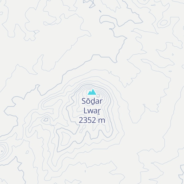 Map of Sōḏar Lwaṟ