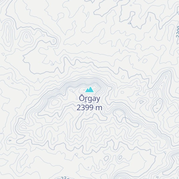 Map of Ōṟgay