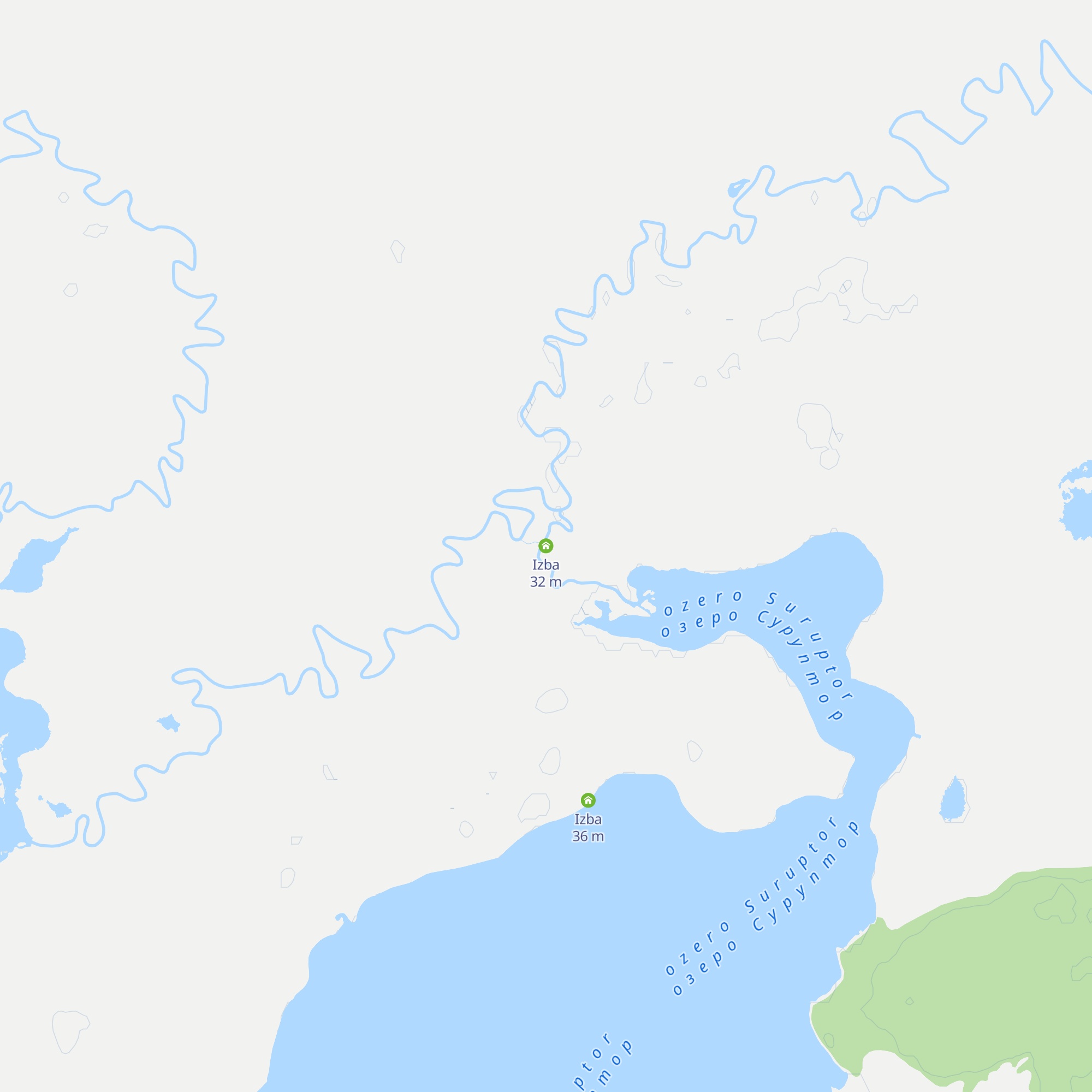 Izba map