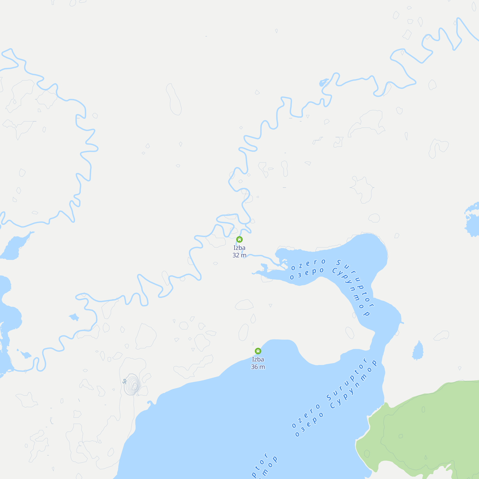 Izba map