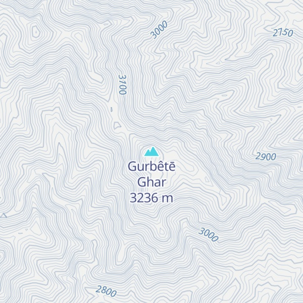 Map of Gurbêtē Ghar