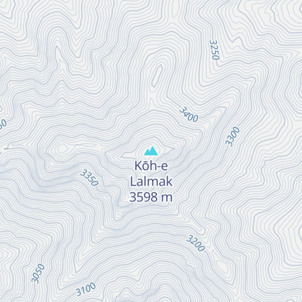 Map of Kōh-e Lalmak