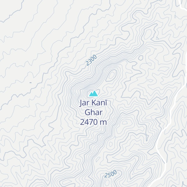 Map of Jar Kanī Ghar