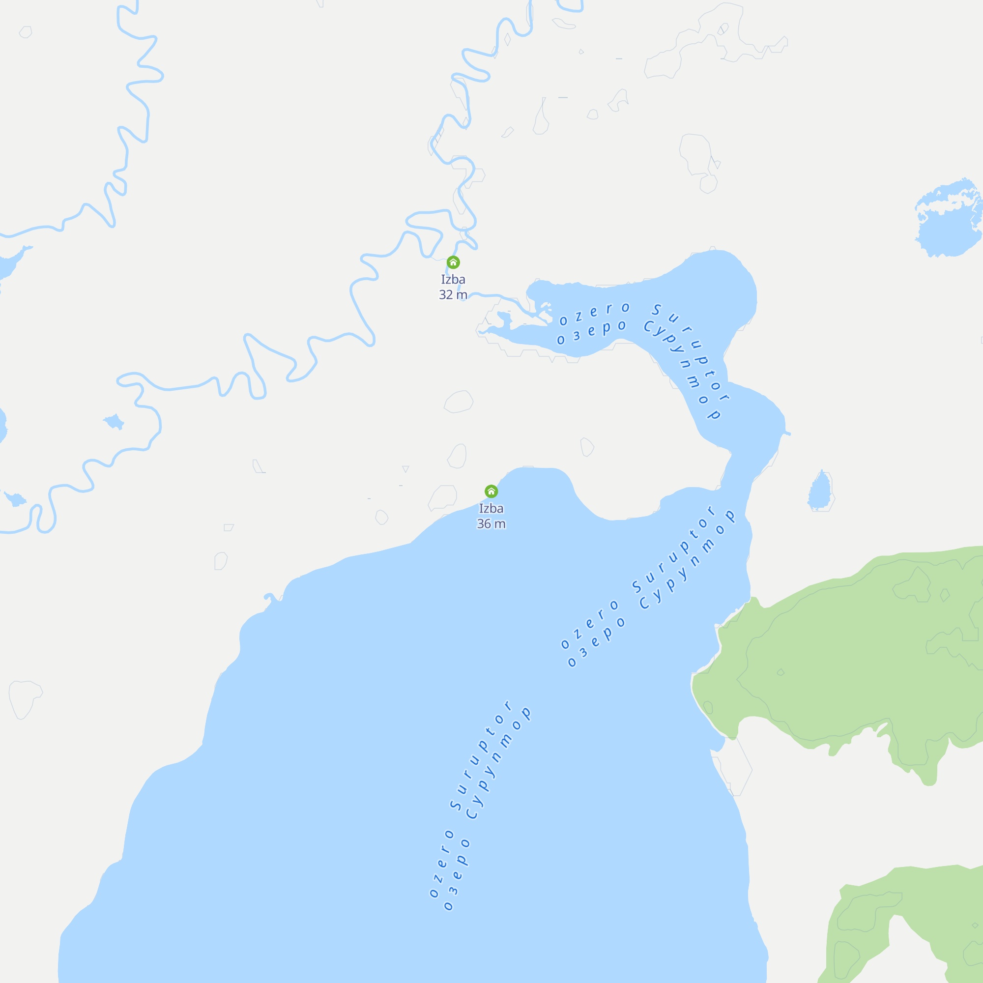 Izba map