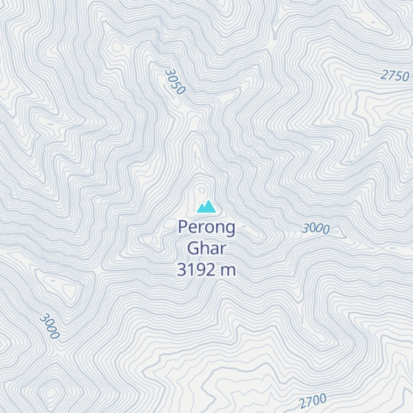 Map of Perong Ghar