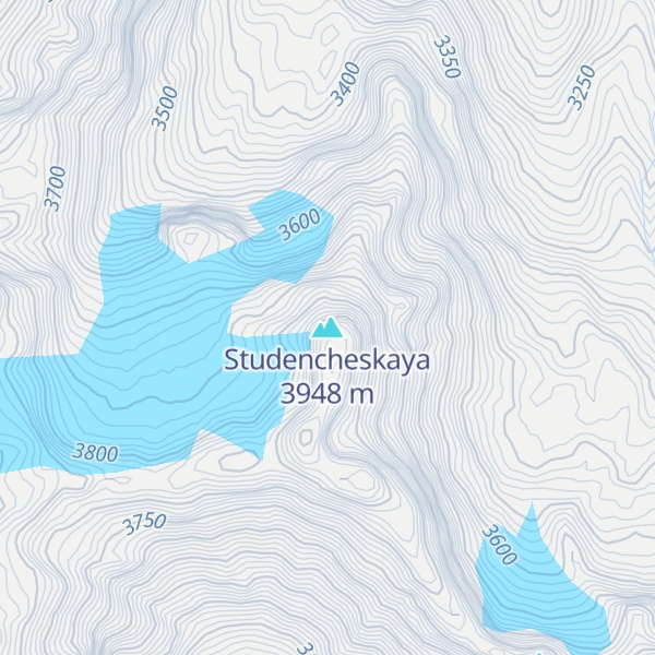 Map of Studencheskaya