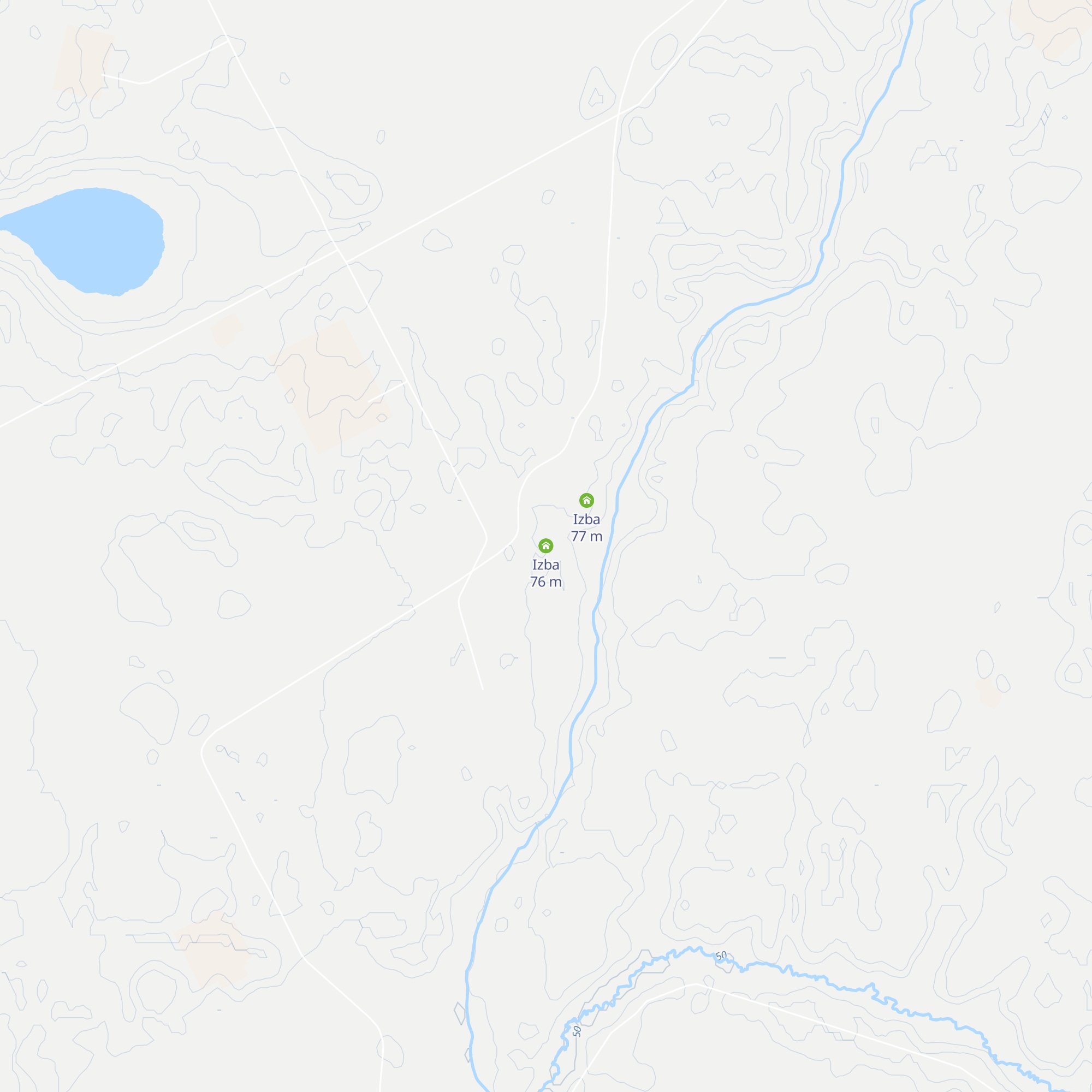 Izba map