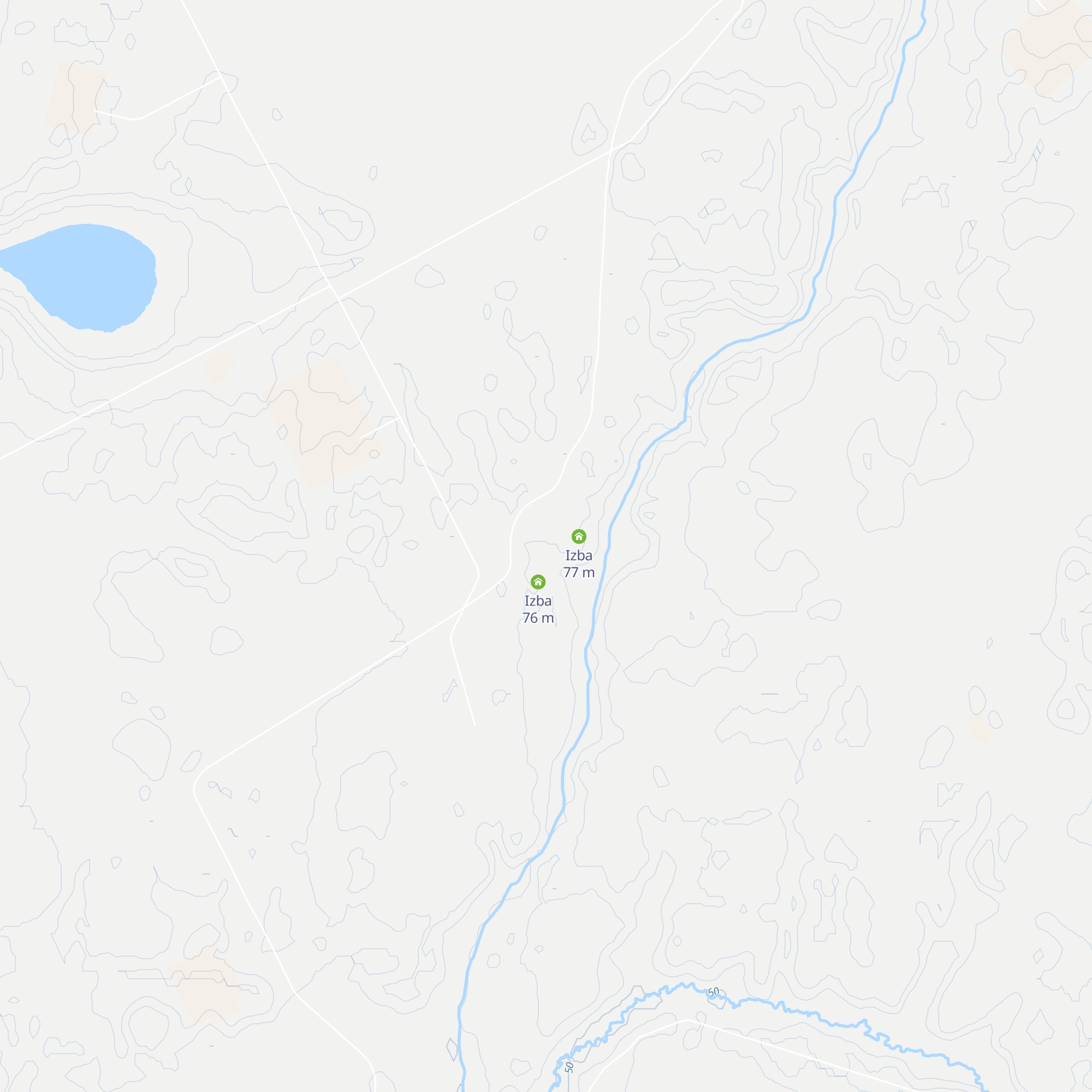 Izba map