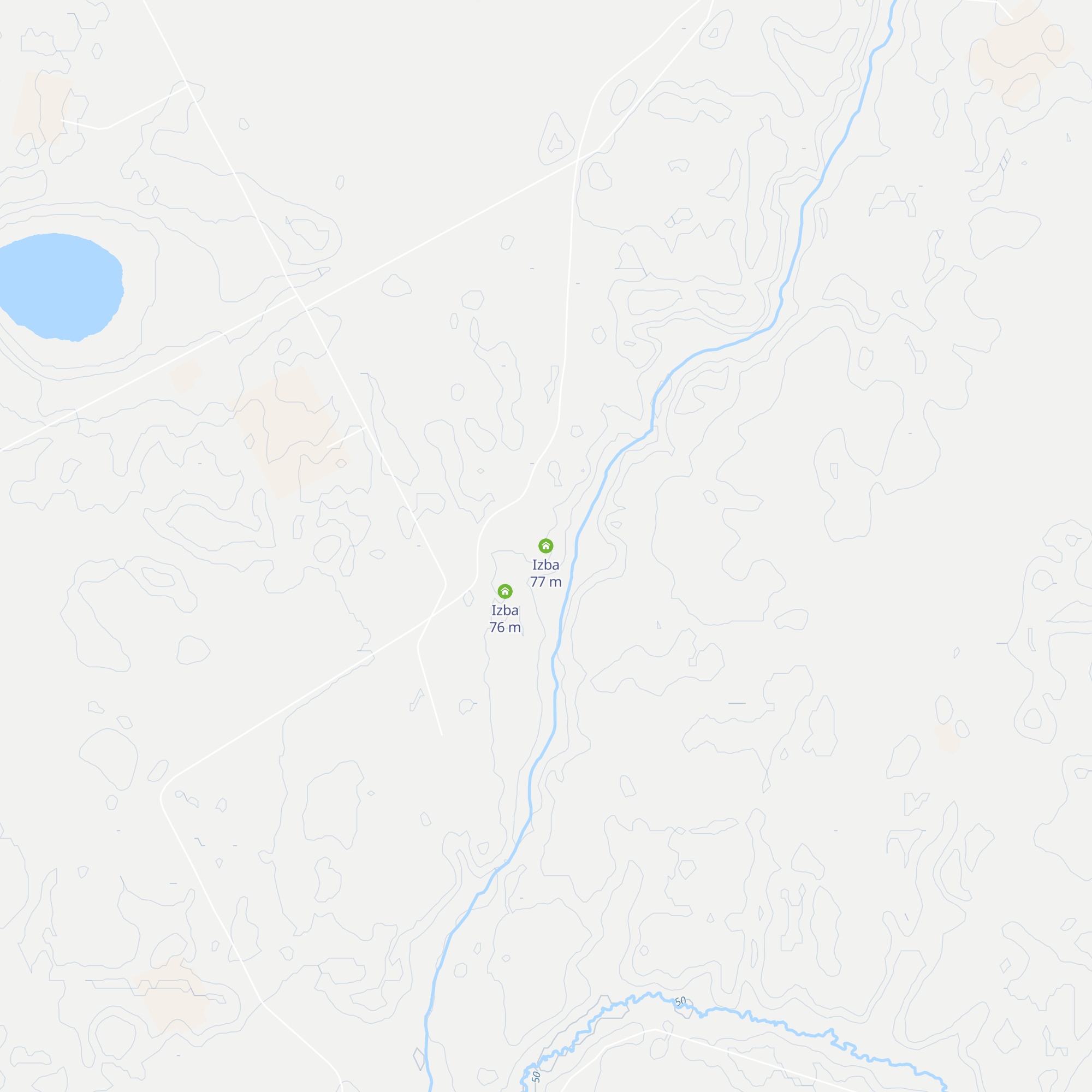 Izba map