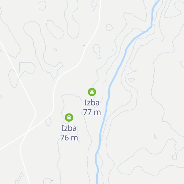Map of Izba