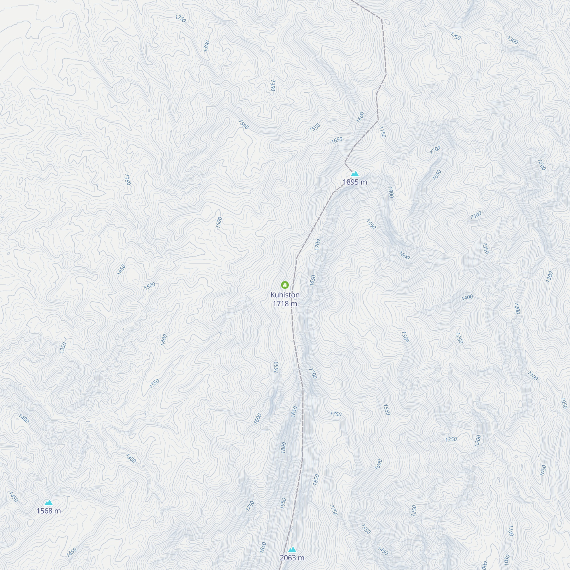 Kuhiston map