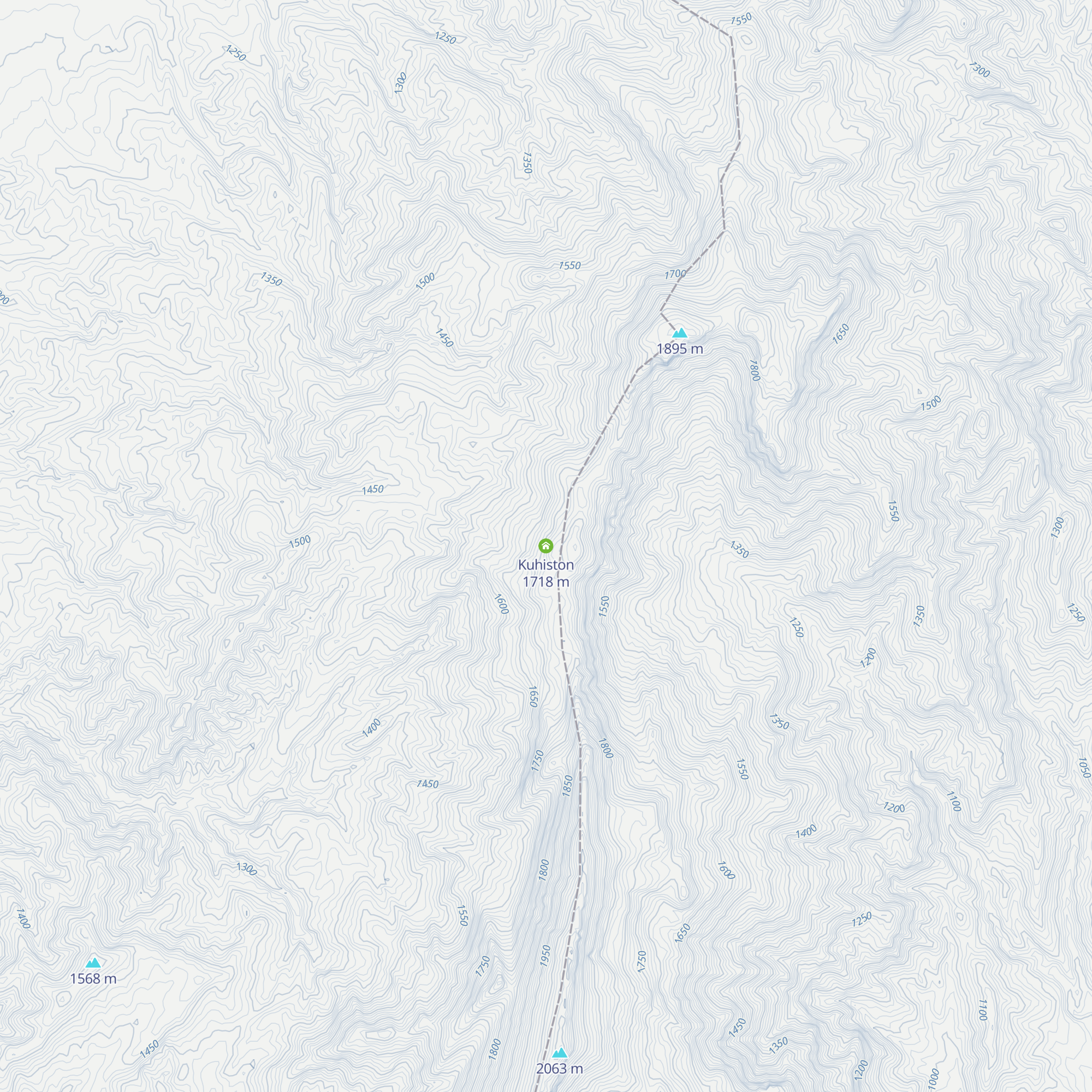 Kuhiston map