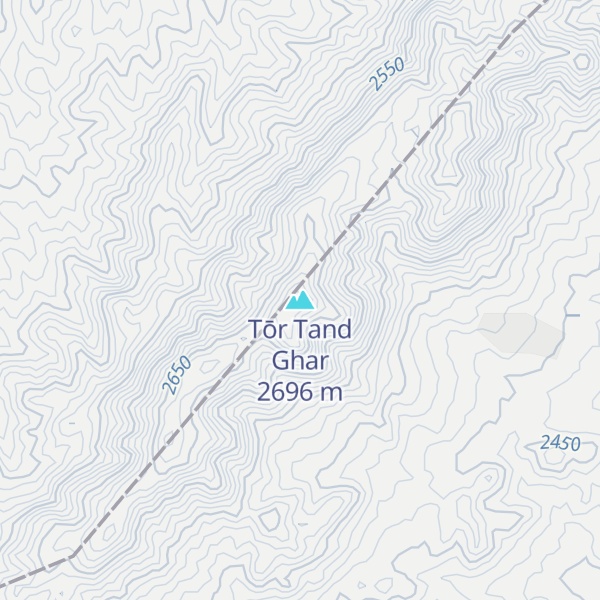 Map of Tōr Tand Ghar