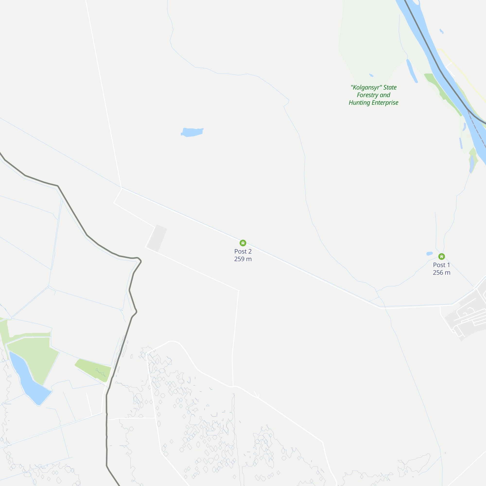 Post 2 map