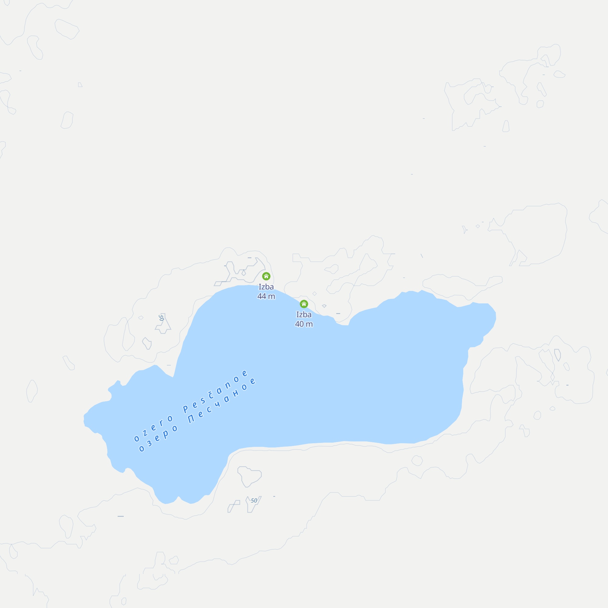 Izba map