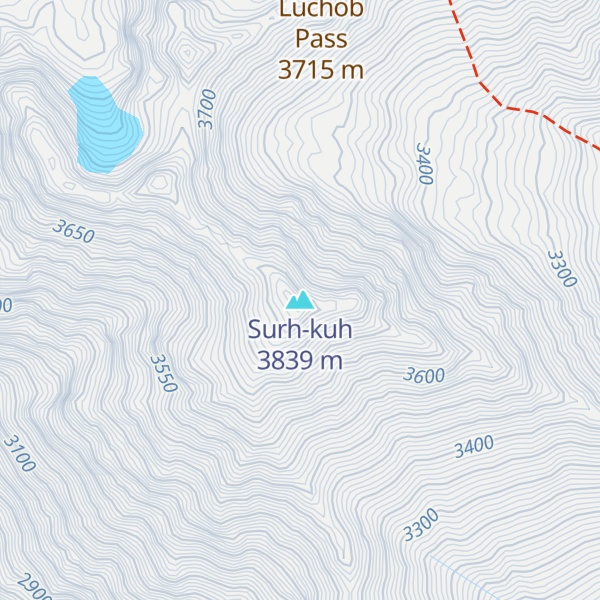 Map of Surh-kuh
