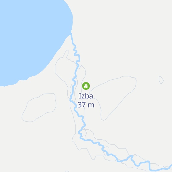 Map of Izba