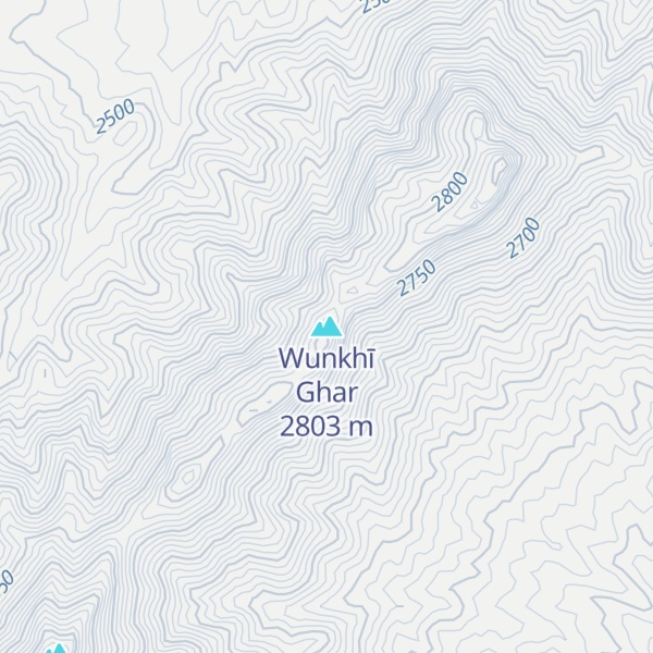 Map of Wunkhī Ghar