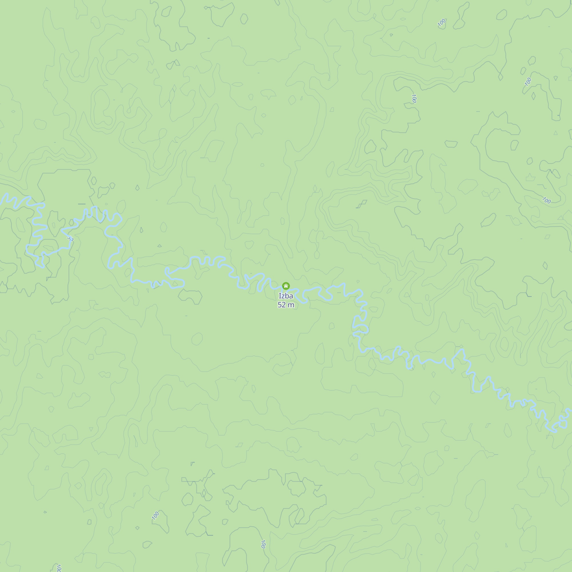 Izba map