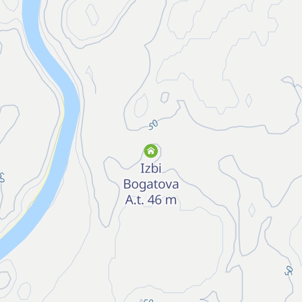 Map of Izbi Bogatova A.t.