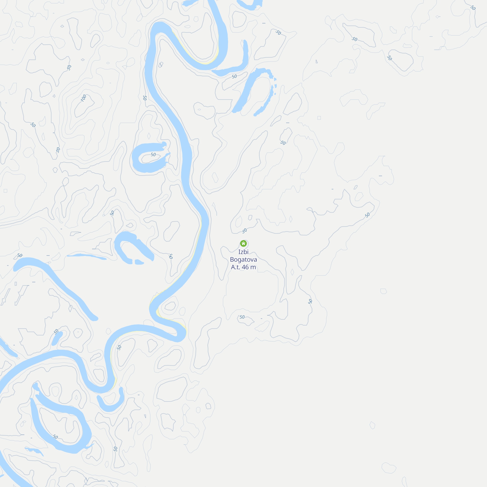 Izbi Bogatova A.t. map