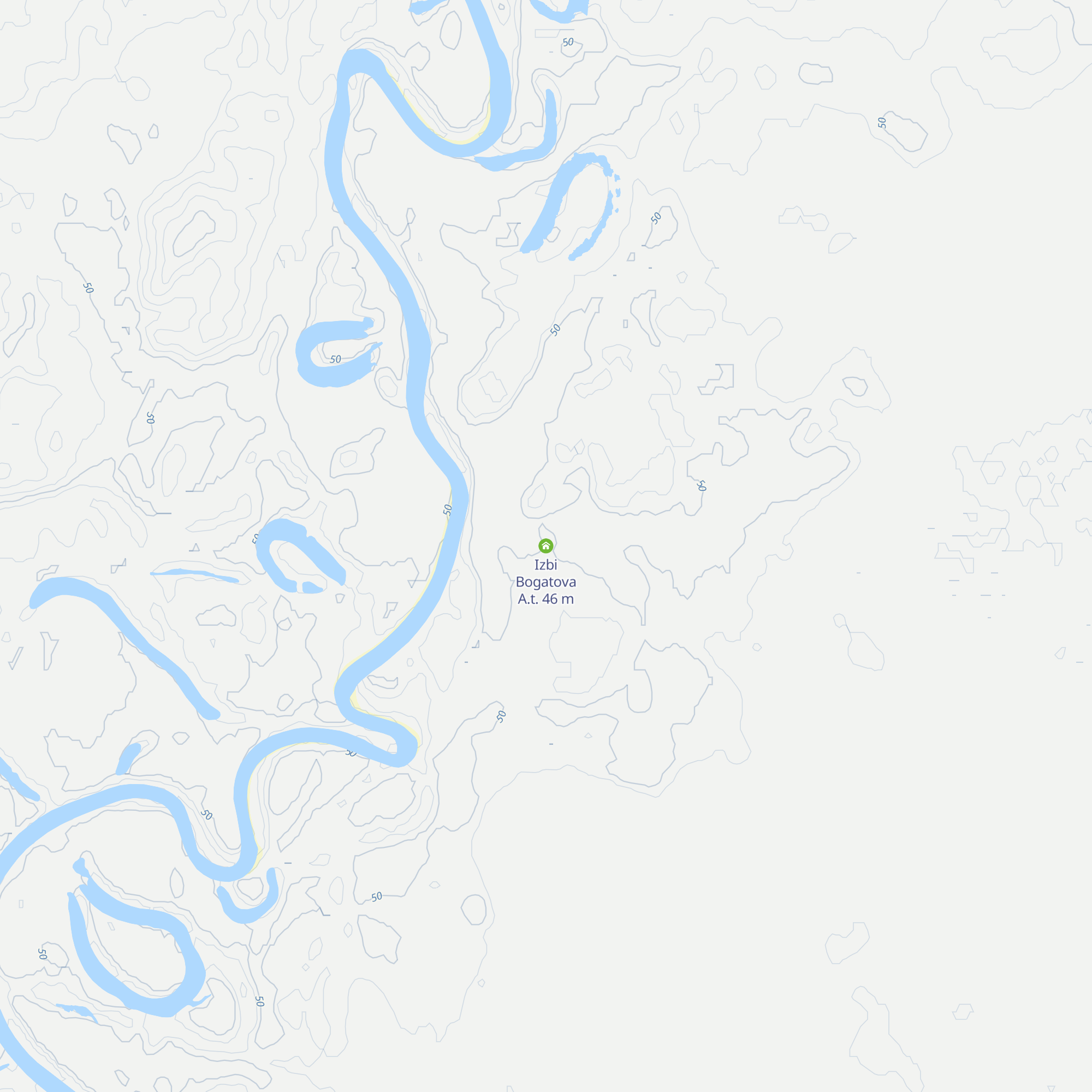 Izbi Bogatova A.t. map