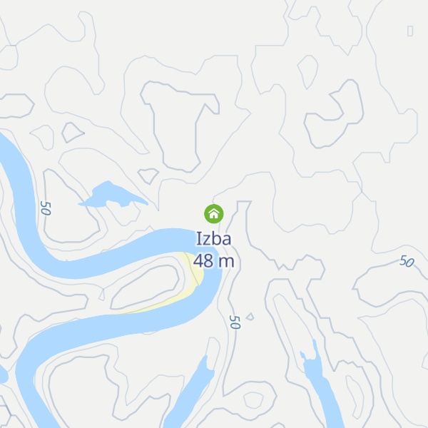 Map of Izba