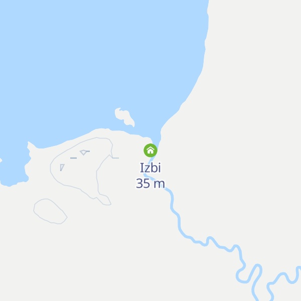 Map of Izbi