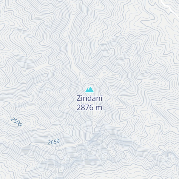 Map of Zindanī