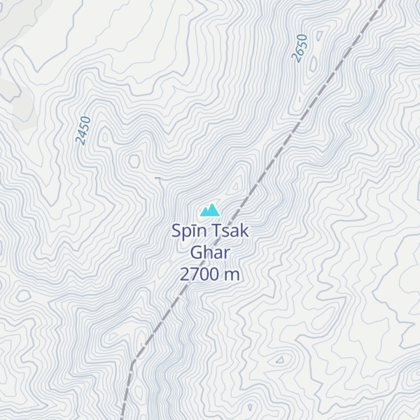 Map of Spīn Tsak Ghar
