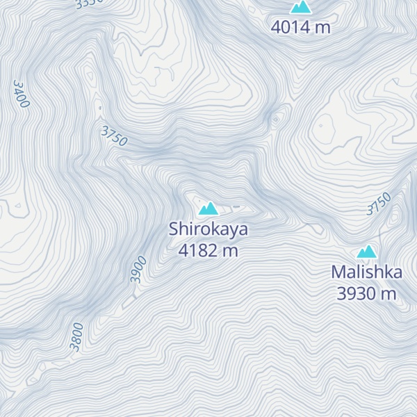 Map of Shirokaya