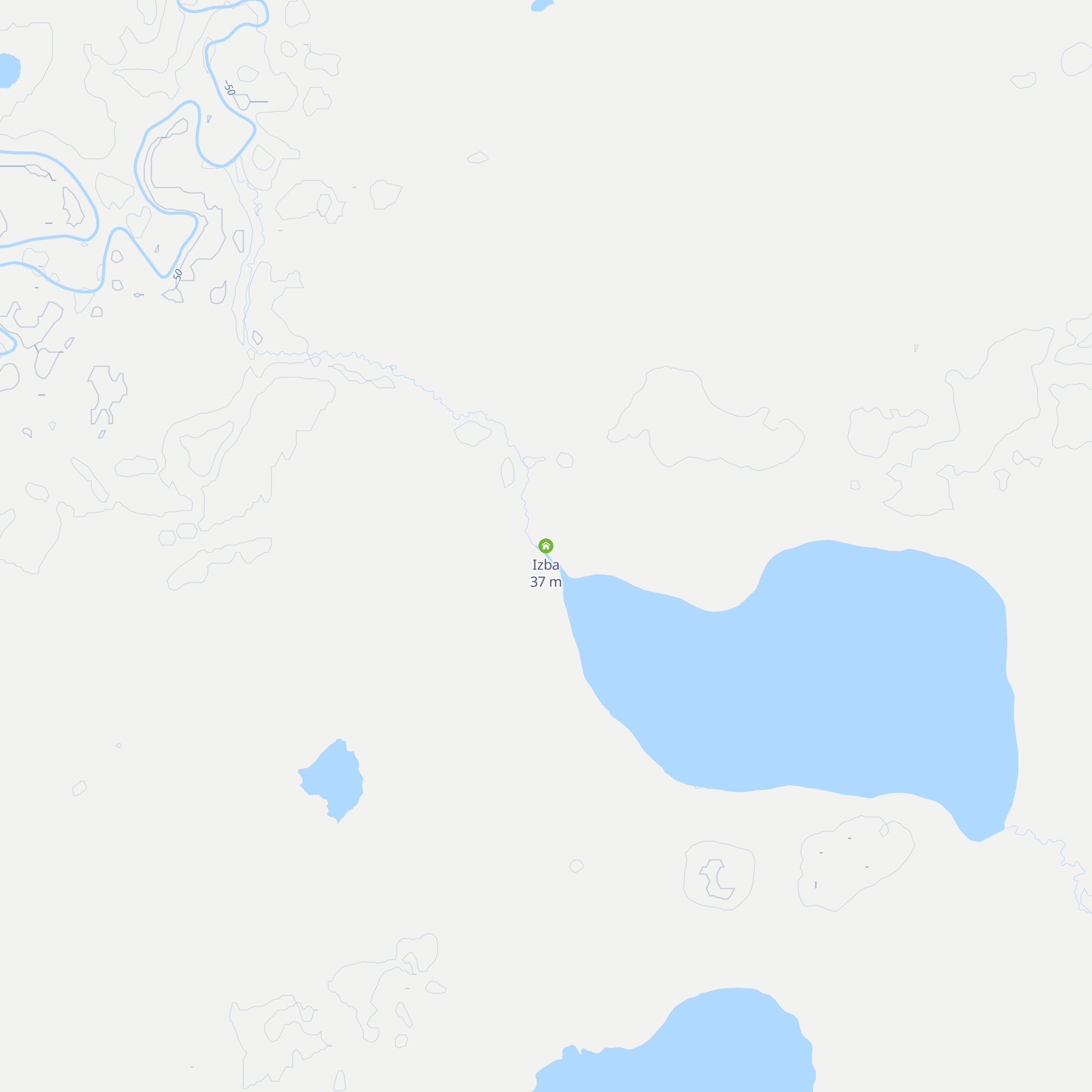 Izba map