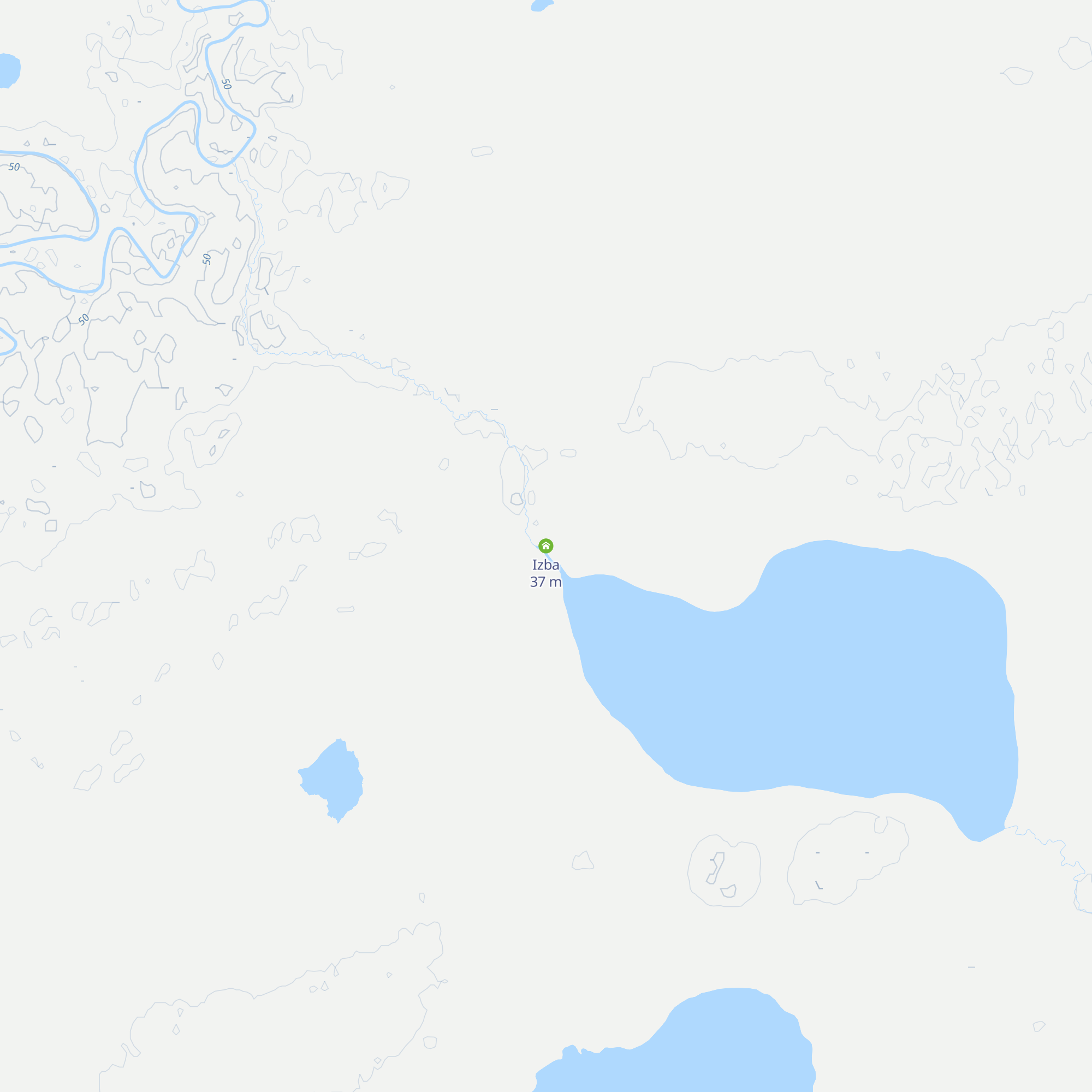 Izba map