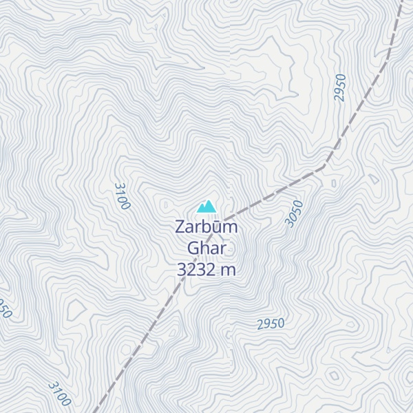 Map of Zarbūm Ghar