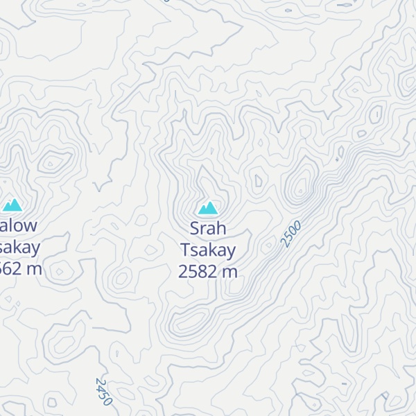 Map of Srah Tsakay