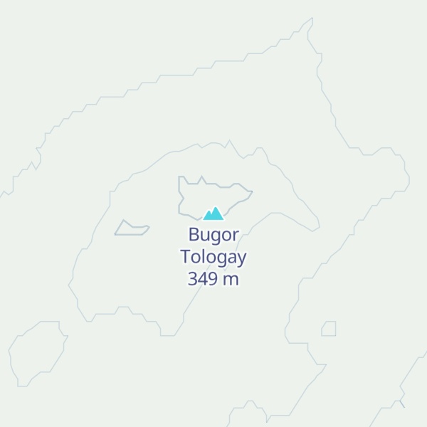 Map of Bugor Tologay