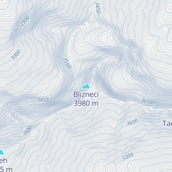 Map of Blizneci