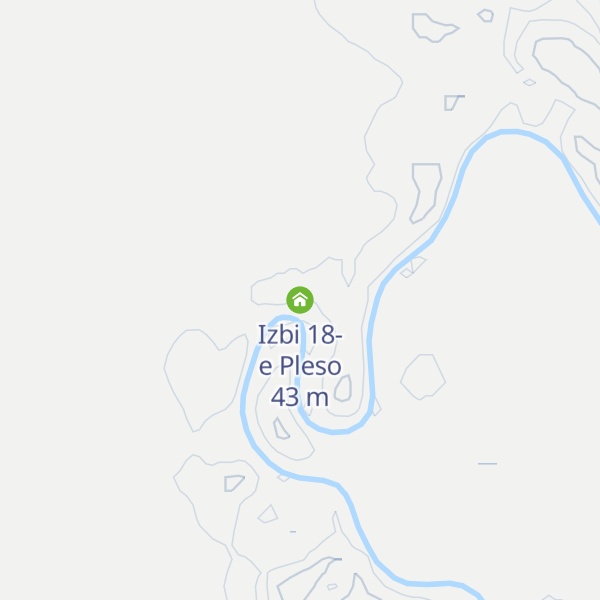 Map of Izbi 18-e Pleso