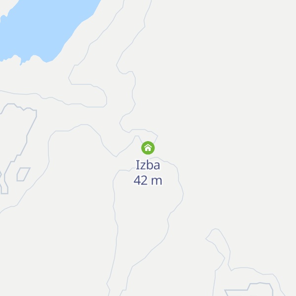 Map of Izba