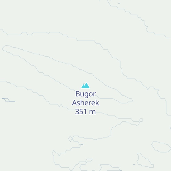 Map of Bugor Asherek