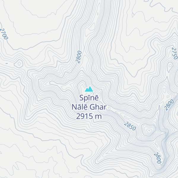Map of Spīnē Nālē Ghar