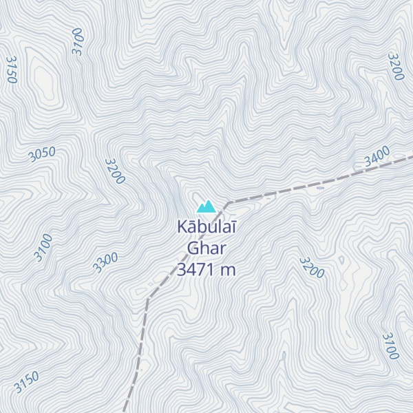 Map of Kābulaī Ghar