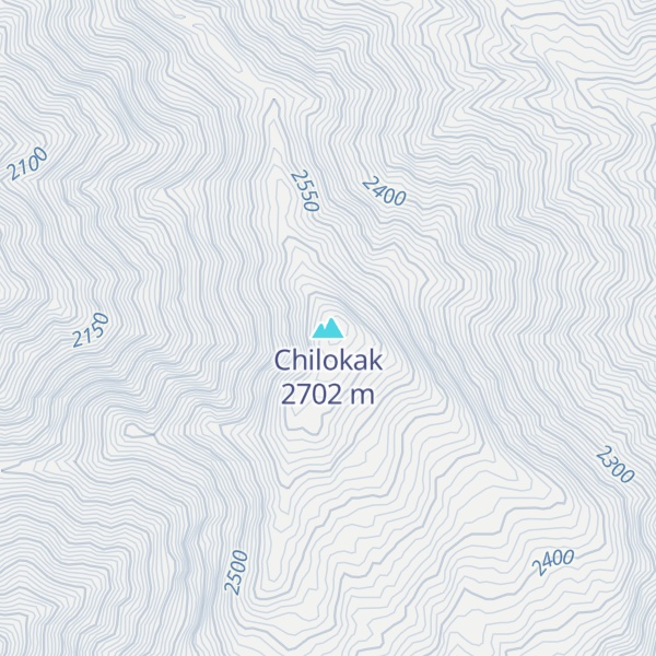 Map of Chilokak