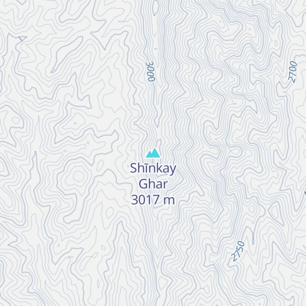 Map of Shīnkay Ghar