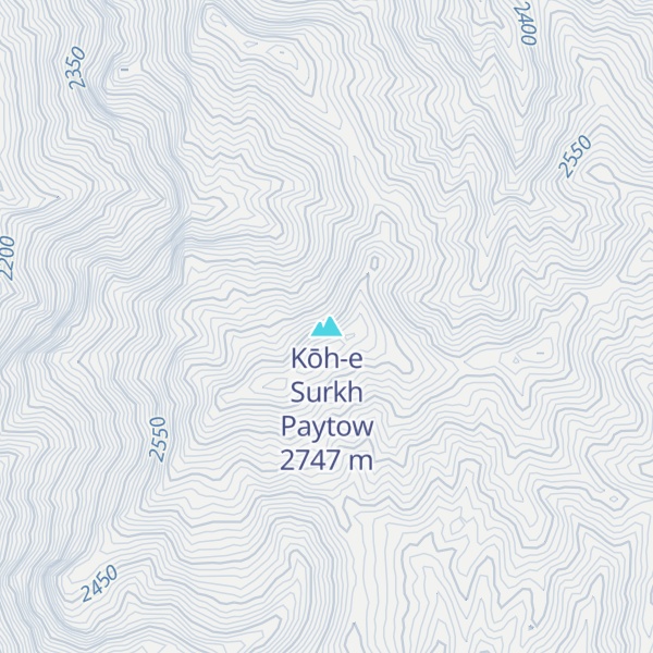 Map of Kōh-e Surkh Paytow