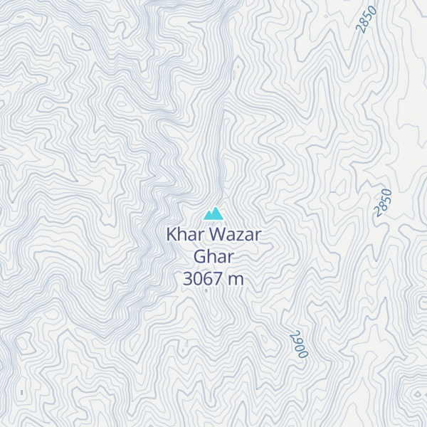 Map of Khar Wazar Ghar