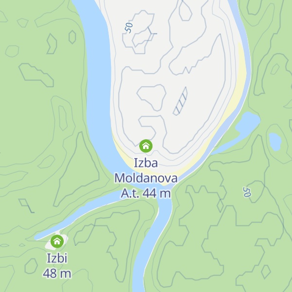 Map of Izba Moldanova A.t.