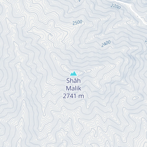 Map of Shāh Malik