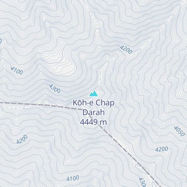 Map of Kōh-e Chap Darah