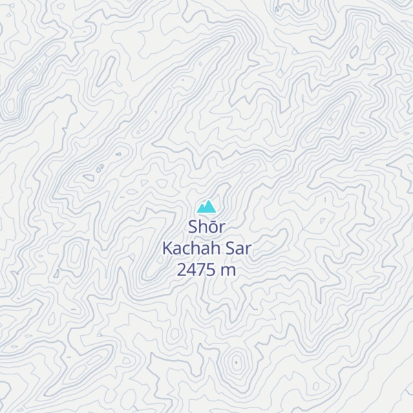 Map of Shōr Kachah Sar